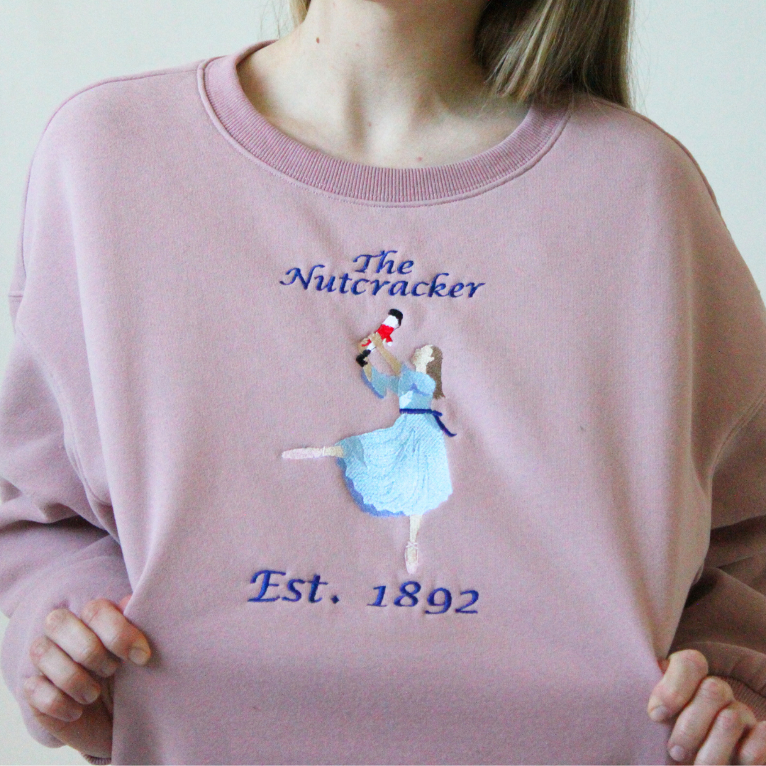 Clara Nutcracker Est. 1892 Oversized Crewneck Sweater