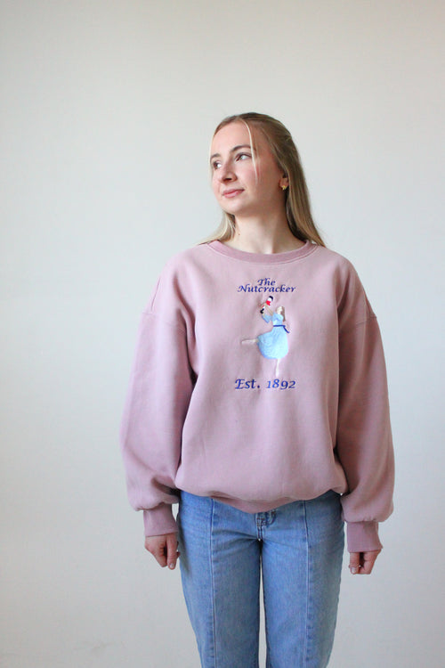 Clara Nutcracker Est. 1892 Oversized Crewneck Sweater