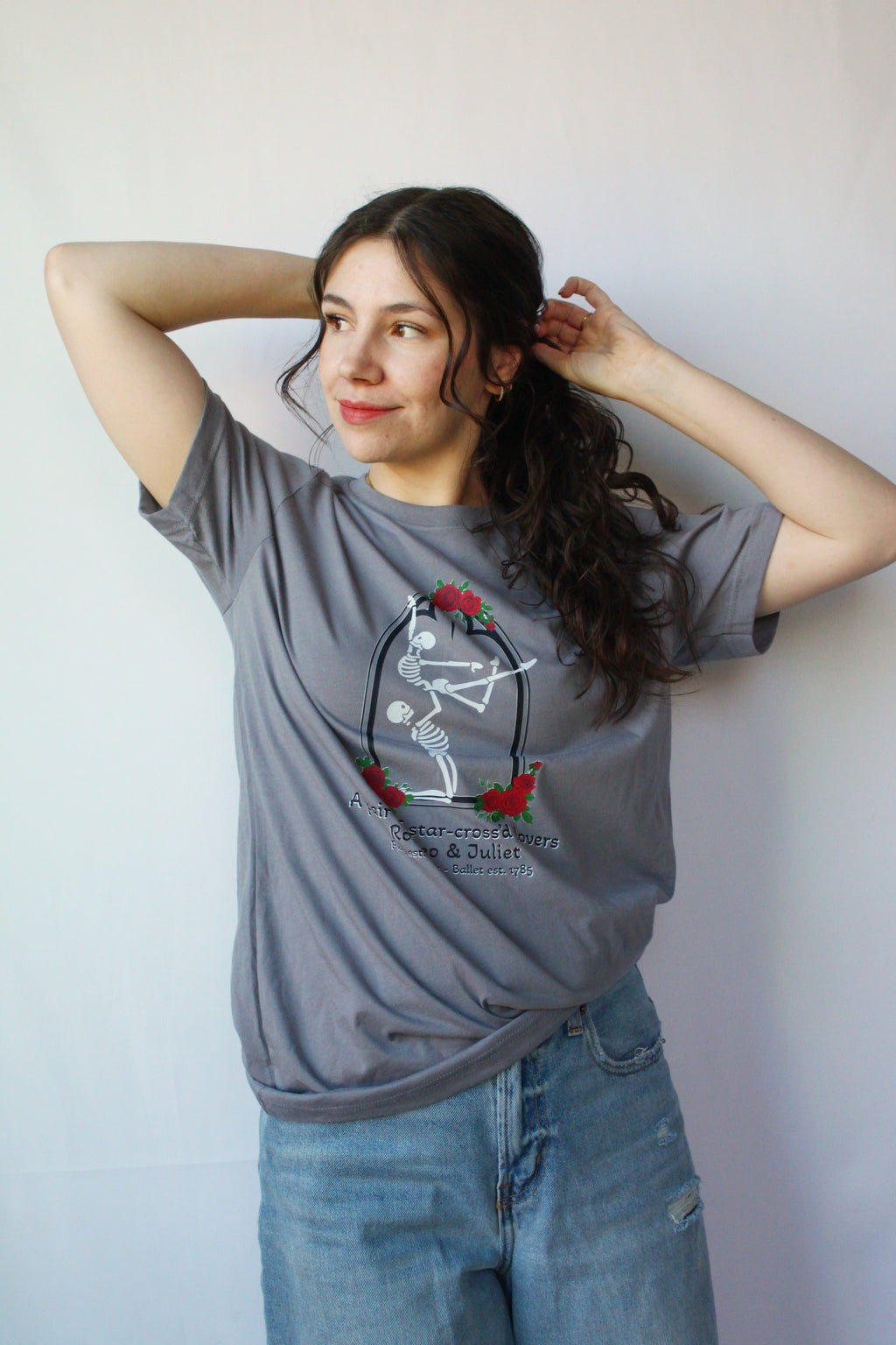 Star-Crossed Skeletons Romeo & Juliet T-Shirt