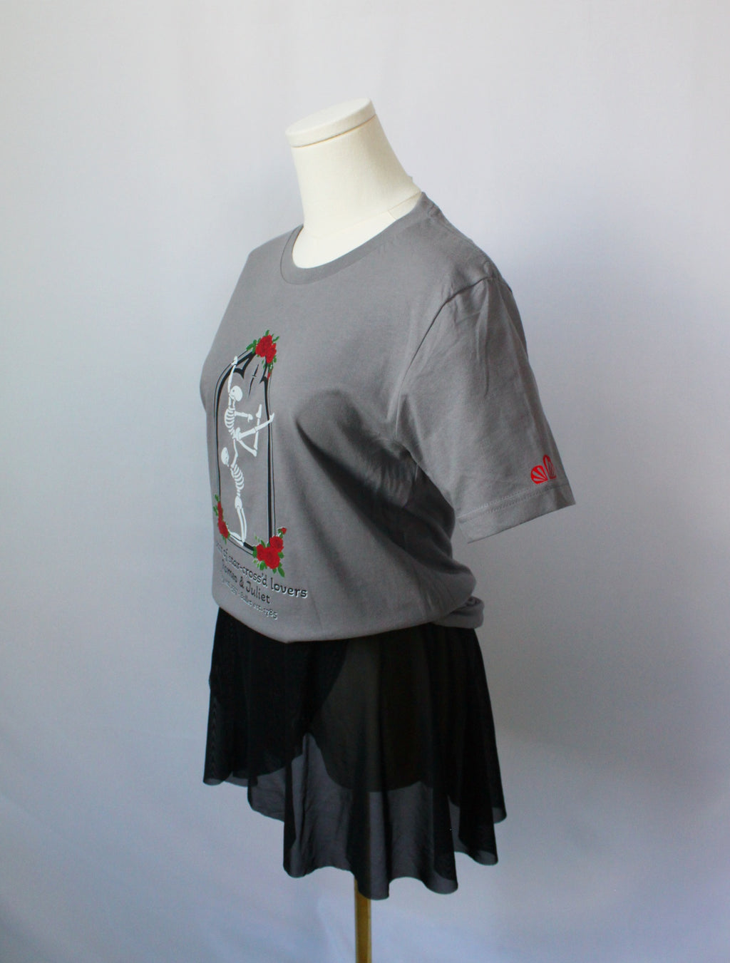 Star-Crossed Skeletons Romeo & Juliet T-Shirt