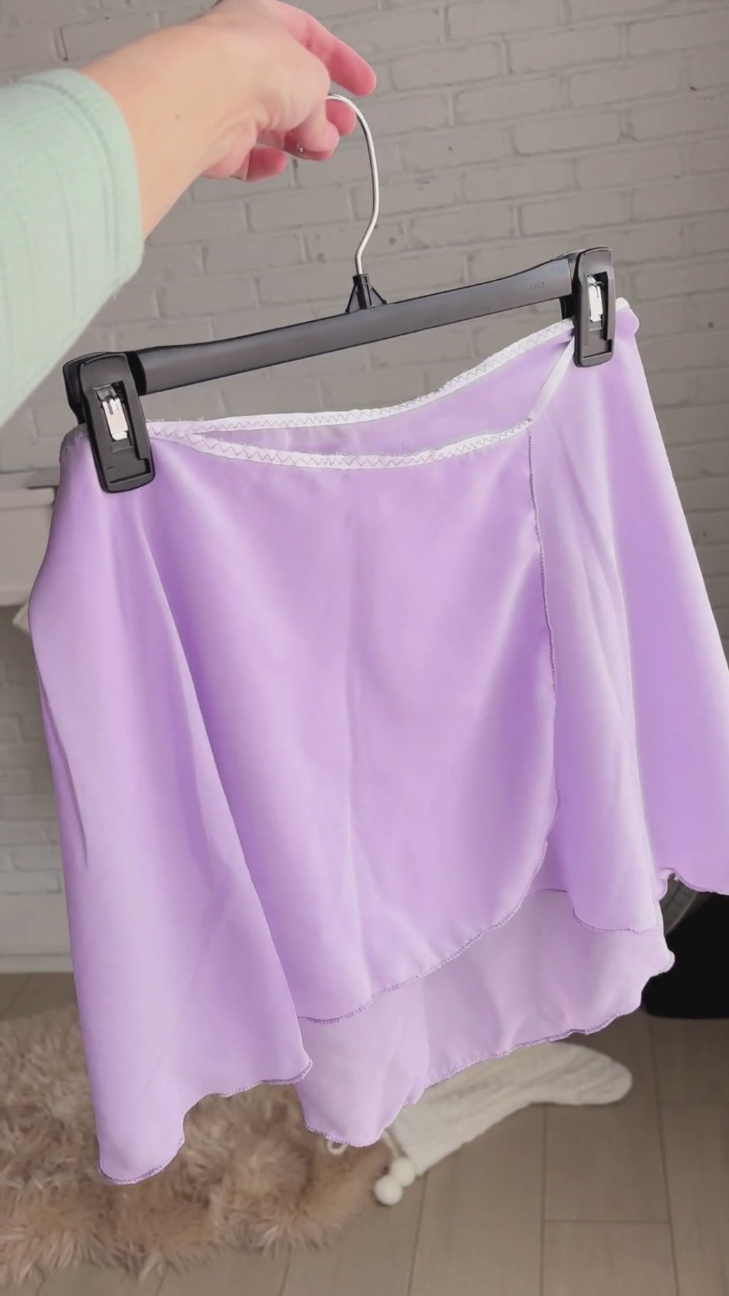 Lilac Ballet Wrap Skirt
